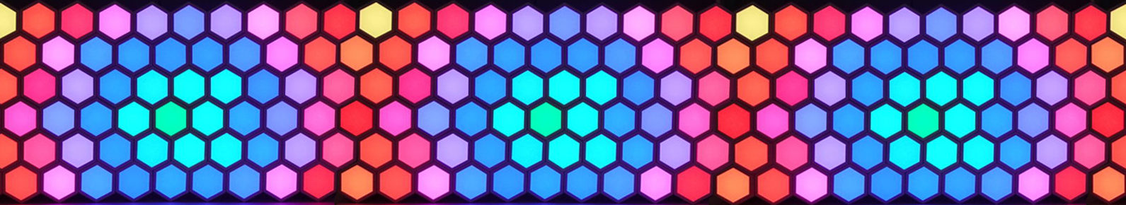 Honeycomb LED Display